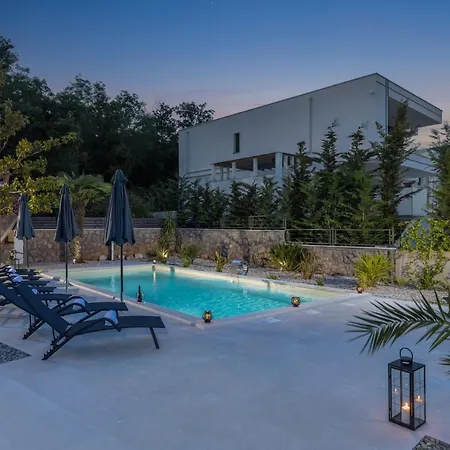 Villa Adriatic, Apartment Rebecca With Heated Swimming Pool, Sew View, Childrens Playground Icici Exterior photo