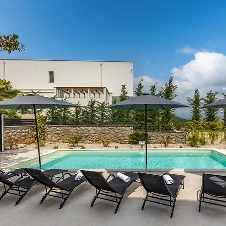 Villa Adriatic, Apartment Rebecca With Heated Swimming Pool, Sew View, Childrens Playground Icici Exterior photo